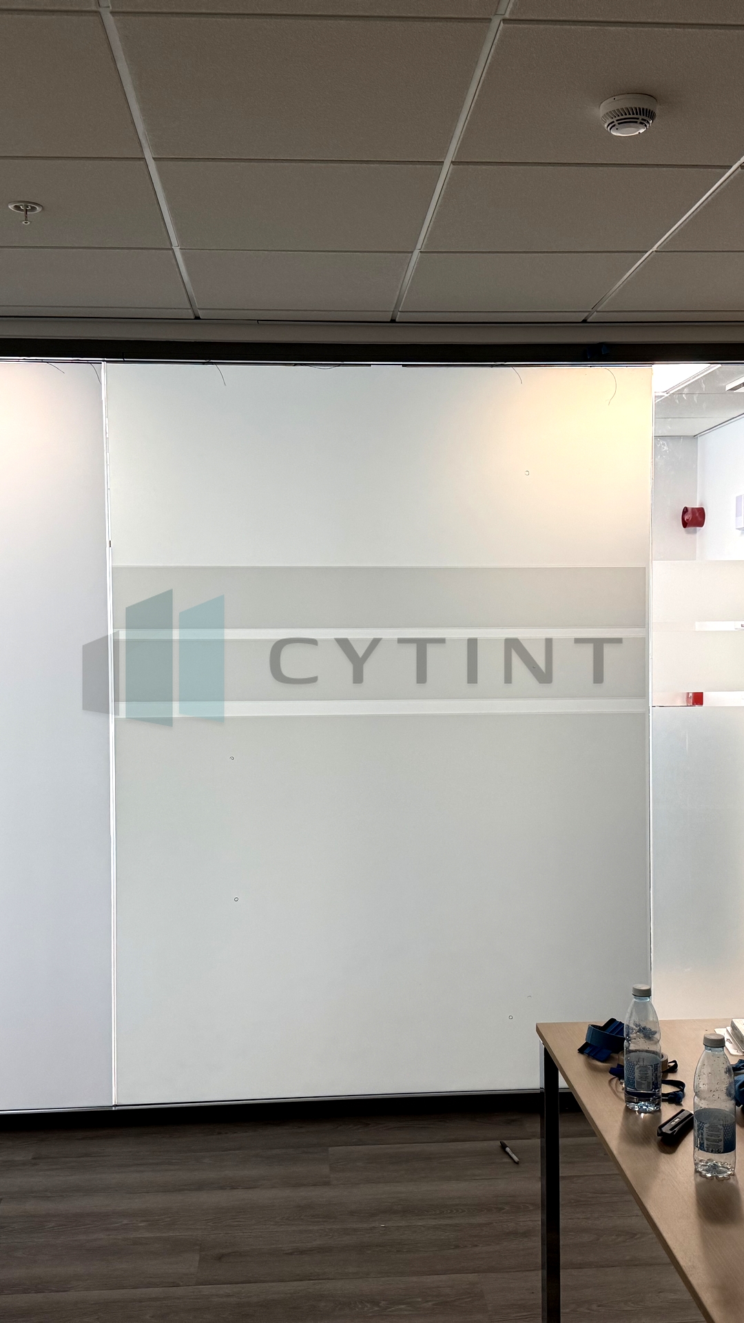 Smart Film meeting room installation in Nicosia