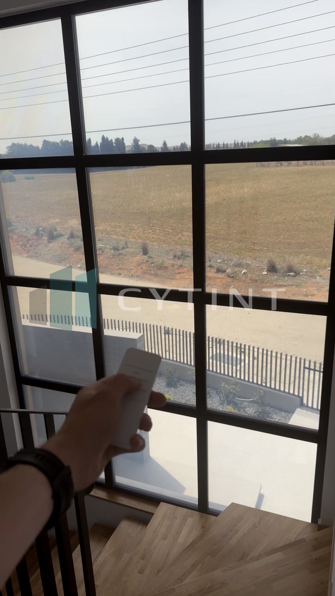 Residential wall glass - privacy on
